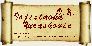 Vojislavka Murašković vizit kartica